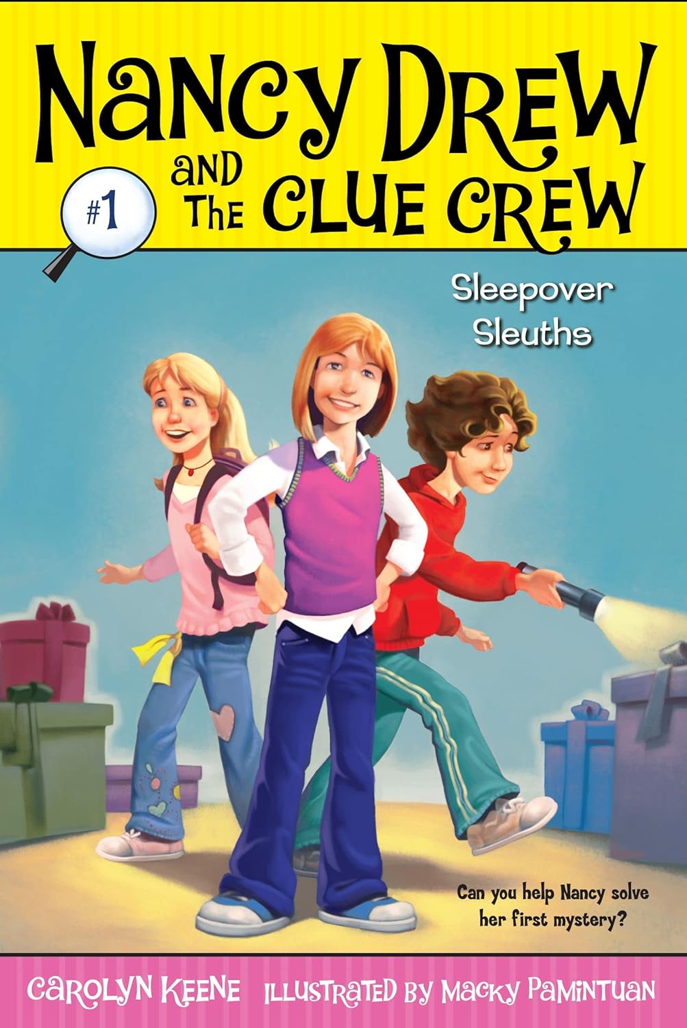 Nancy Drew and the Clue Crew Sleepover Sleuths (Carolyn Keene)