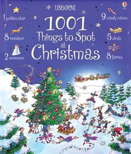 1001 Things to spot at Christmas Sticker Books (Usborne)