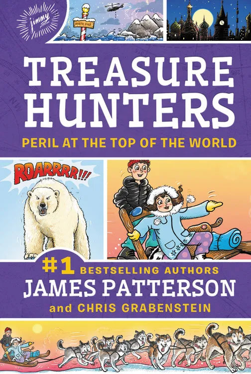 Treasure Hunters: Peril at the Top of the World -book 4 (James Patterson)