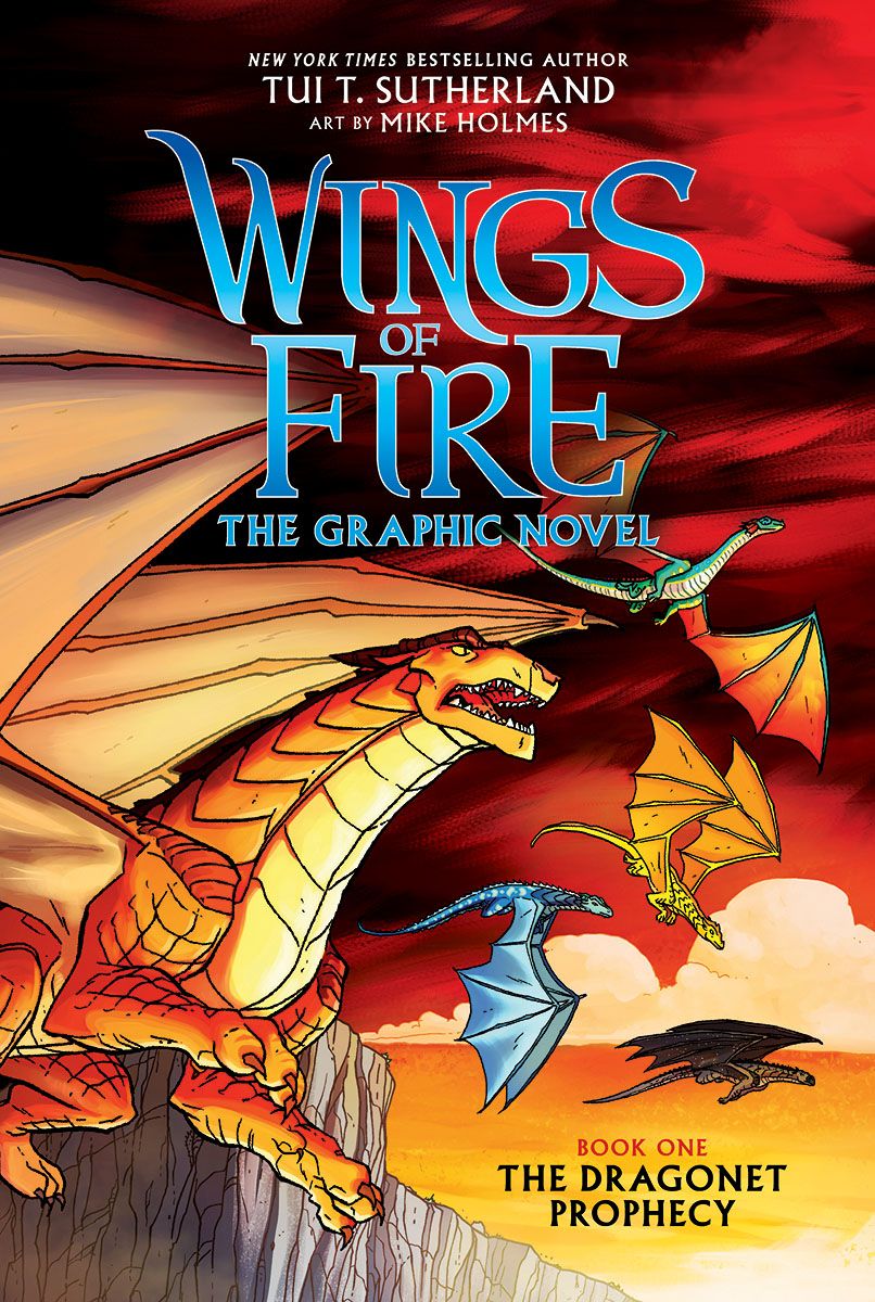 Wings of Fire- The Dragonet Prophecy #1 (Tui T. Sutherland)